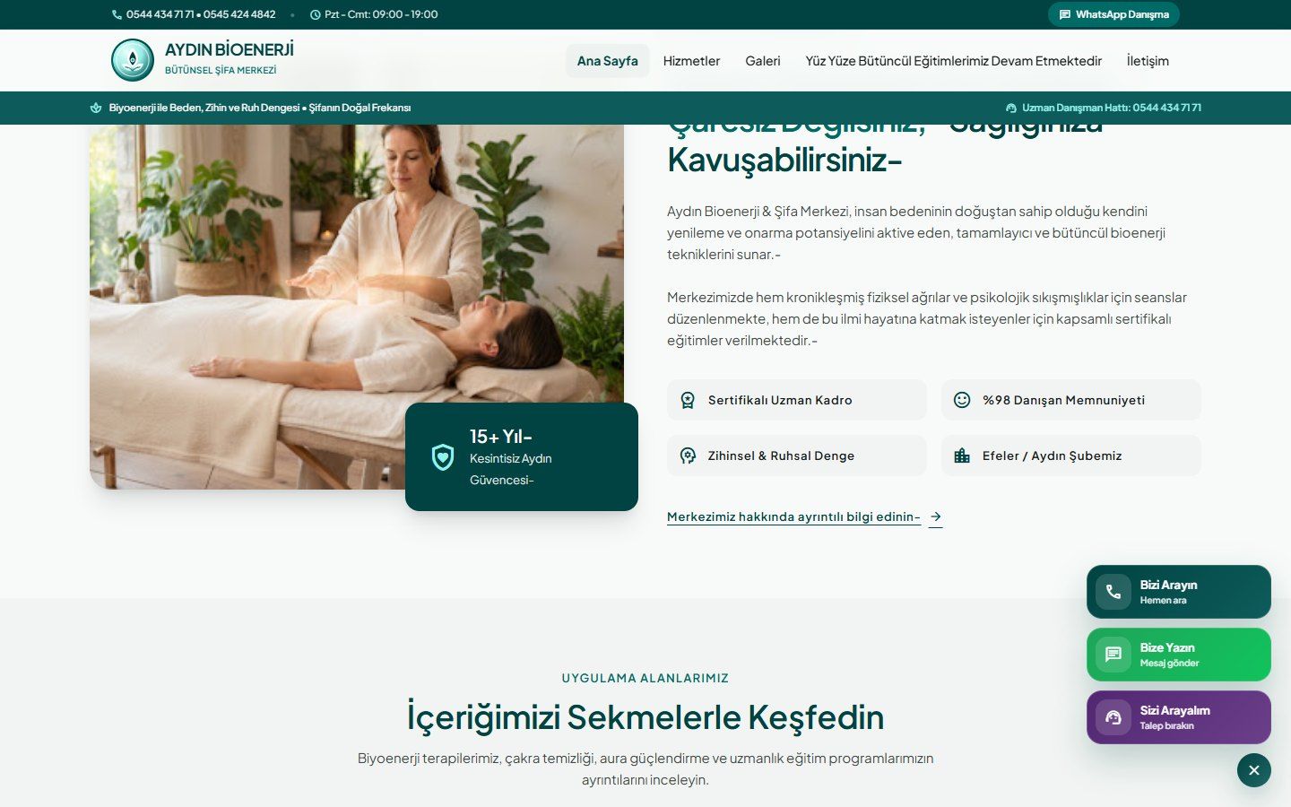 Aydın Bioenerji Şifa Merkezi ekran görüntüsü 3